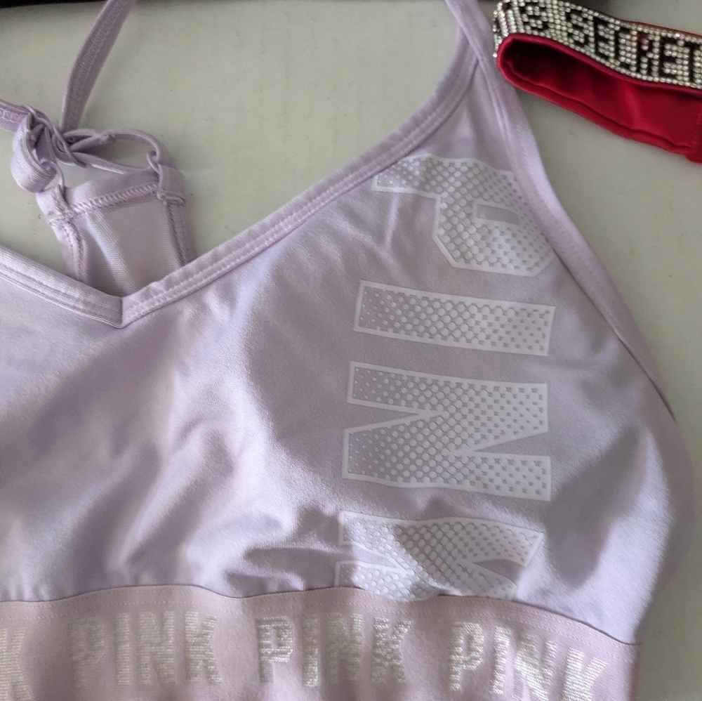 Victoria's Secret Black Bra And Purple Bra. Red Panties. - Picture 5 of 9
